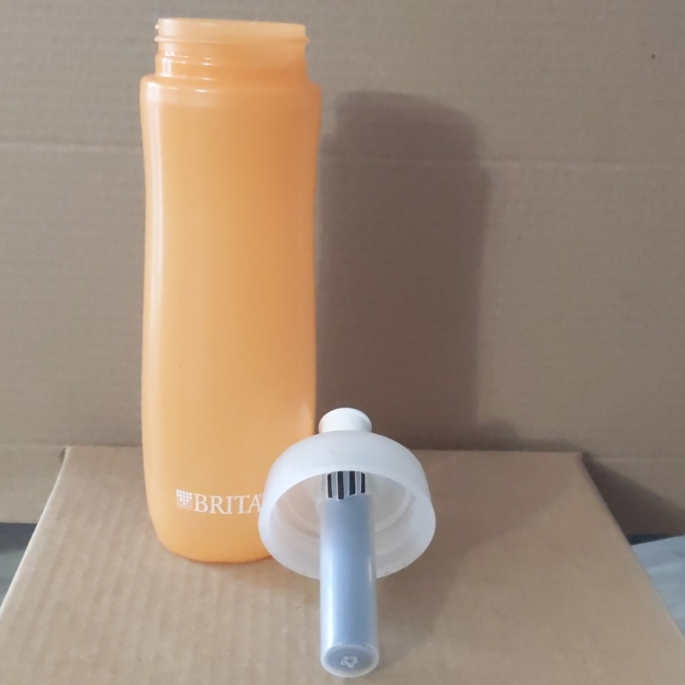 EUC Brita filter Water Bottle, orange